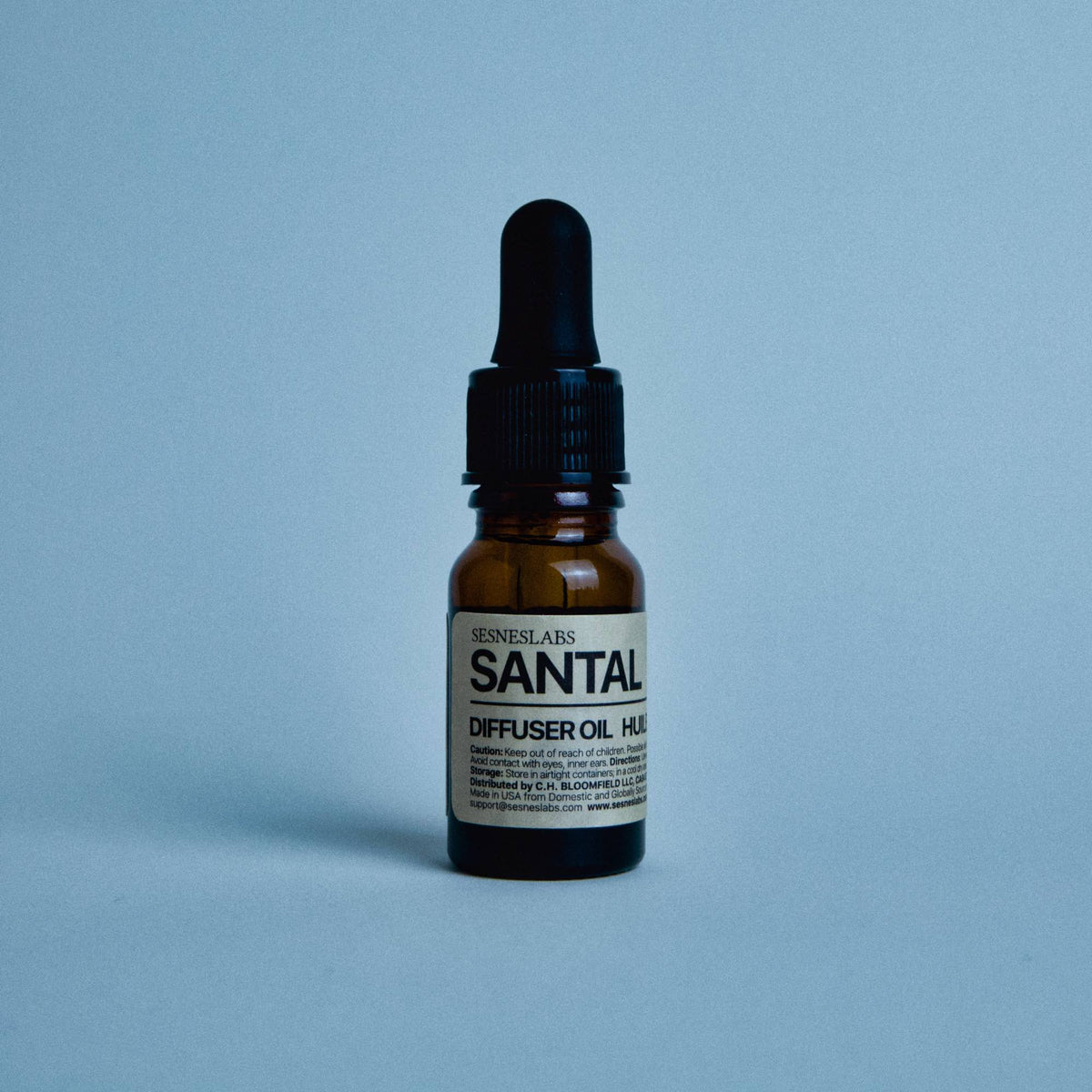  Santal Diffuser Oil, Natural Blend of Essential and Fragrance  Oils, Alcohol-free, Aromatherapy Scent for Ultrasonic Diffuser, 0.34 oz, 33  : Handmade Products